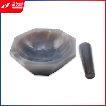 Biosharp 研磨器 100mm  宽11.5cm 高4.5cm 玛瑙研钵BS-MARA-100