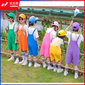 图形品牌 背带裤套装合唱演出服