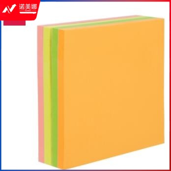 得力21513记事贴(混)76mm*76mm-200页/包  12包/盒