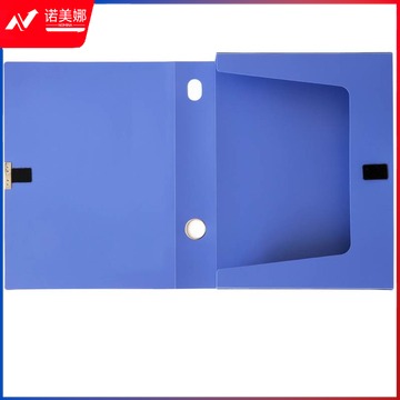 得力(deli) 5683-55mm ABA系列粘扣式档案盒A4 蓝色