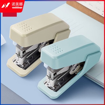 得力（deli）0460F 订书机(浅红\浅蓝)(颜色随机)