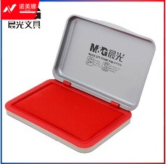 晨光(M&G)AYZ97517财务专用方形金属印台120*80mm红色	