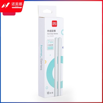 得力 31405  热熔胶棒φ7mm (白色)(盒)