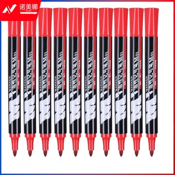 晨光 M＆G 油性记号笔 APMY2204 2.0mm (红色) 10支/盒